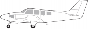 CAU Pilot Program Aircraft Baron 58