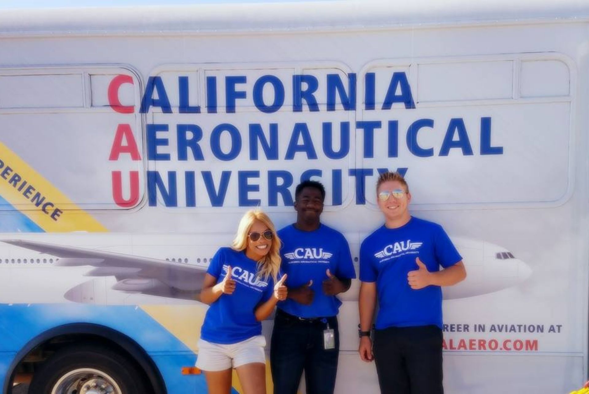 CAU Bus at Events - California Aeronautical University