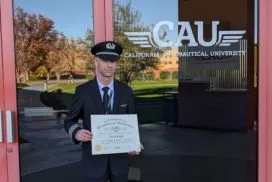 CAU Graduate and Navy Veteran Aaron Hepps Shares His Journey to Becoming an Airline Pilot - CAU