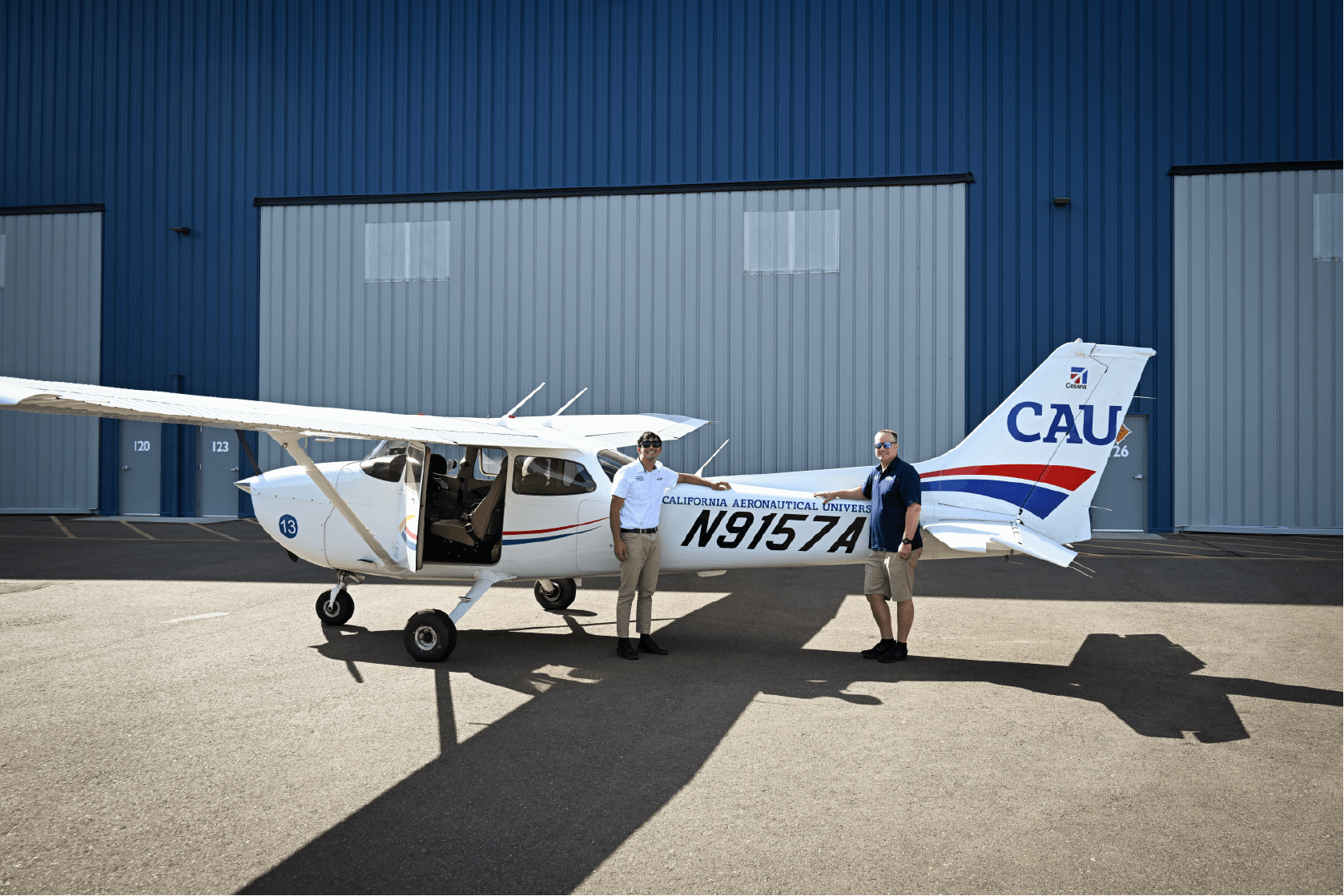 cau phoenix flight training student and instructor