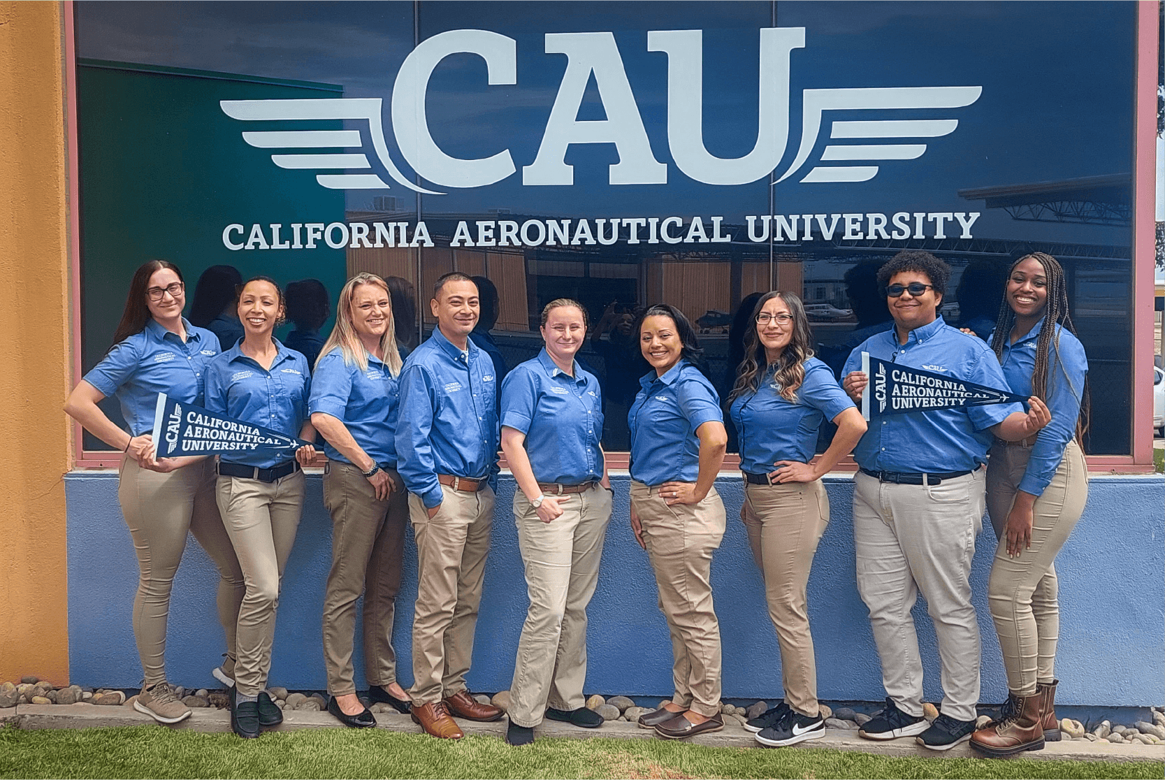 CAU admissions team