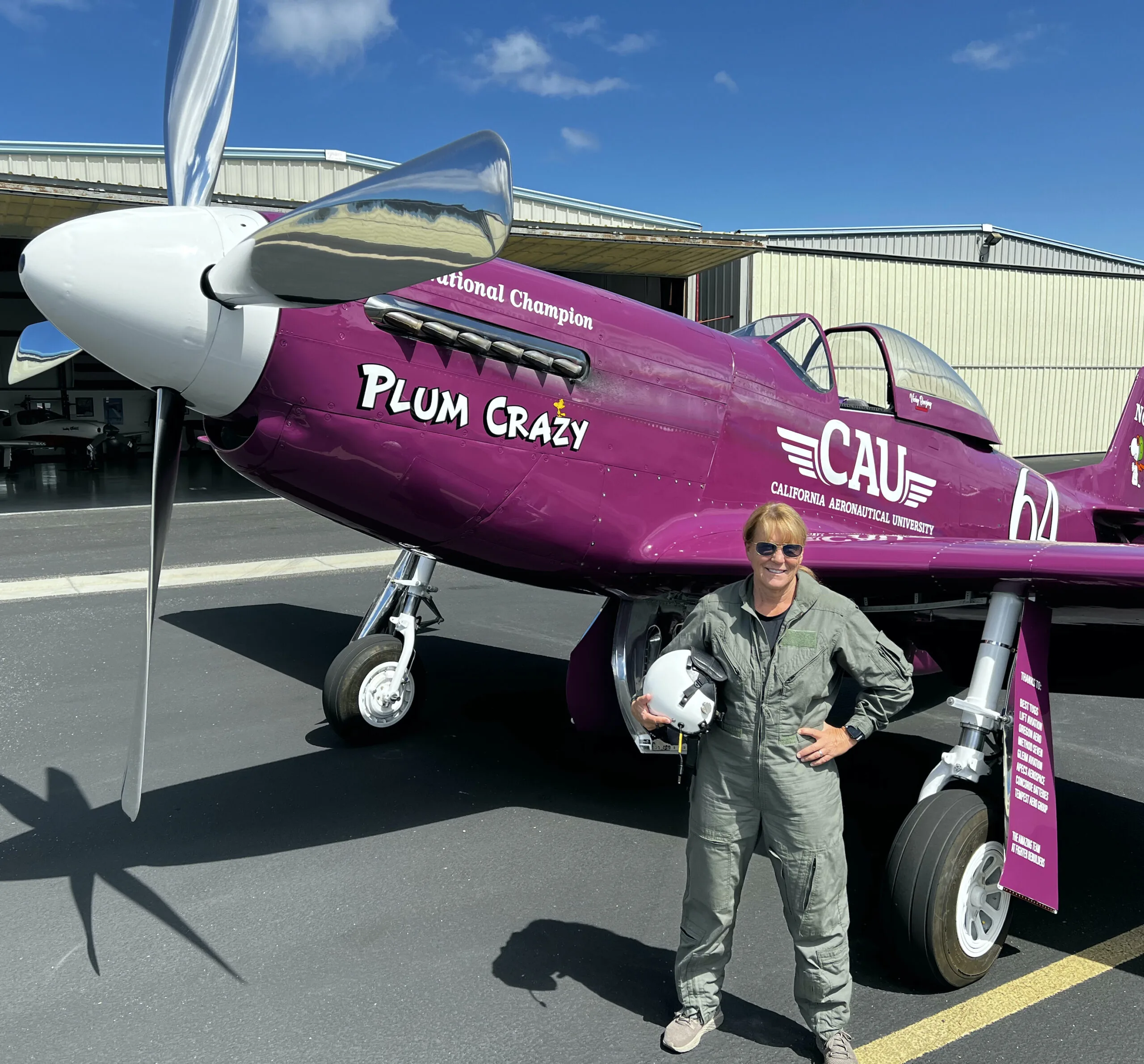 Vicky Benzing Reno Air Races - CAU