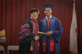 CAU Graduation - Grad and Provost