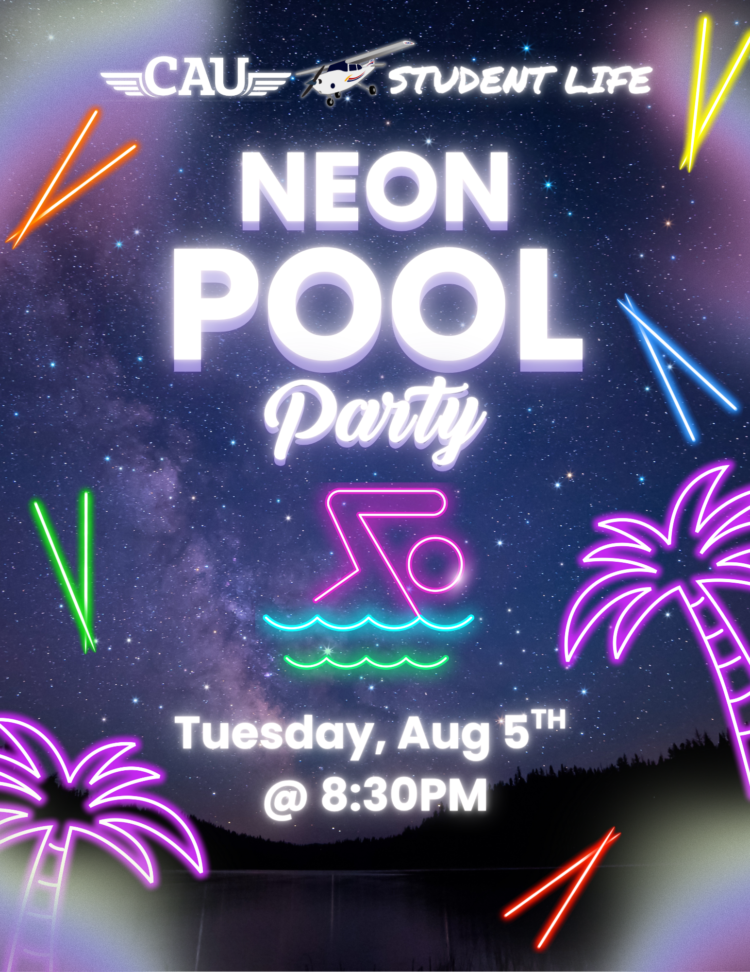 Neon Pool Party – Aug 2025