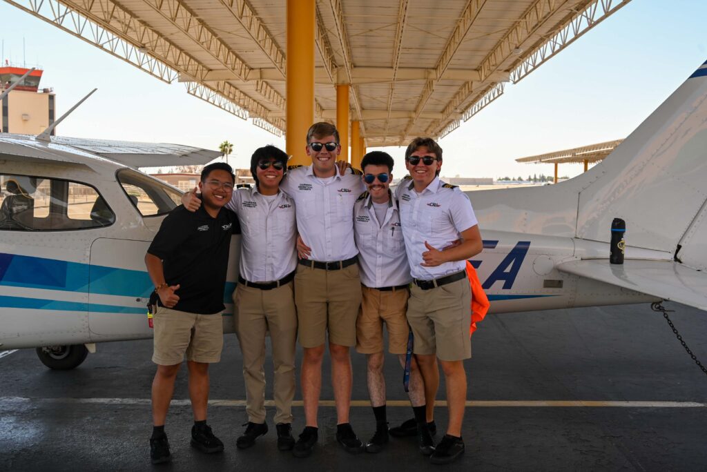 cau-students-staff-cessna